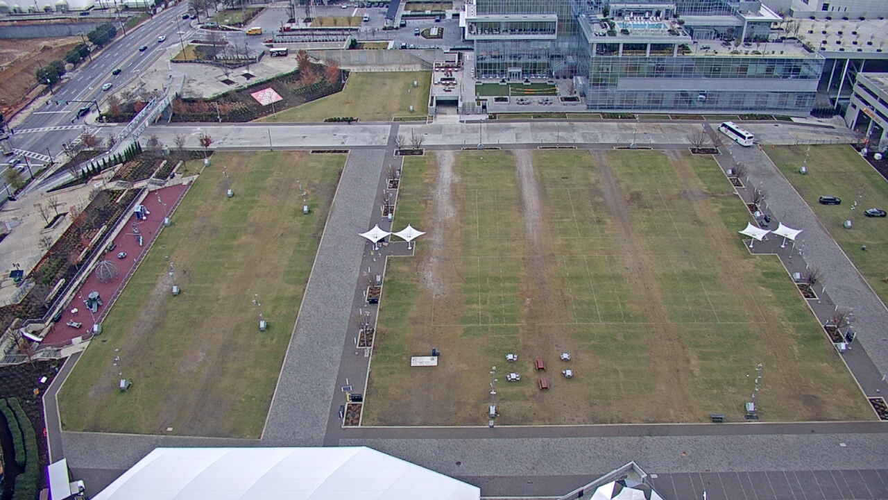 Thumbnail for current weather camera view from Mercedes Benz Stadium in Atlanta, Georgia