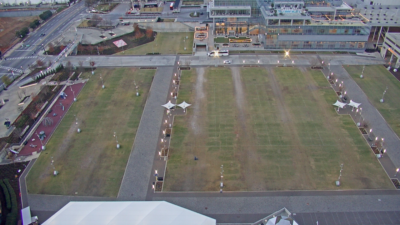 Thumbnail for current weather camera view from Mercedes Benz Stadium in Atlanta, Georgia