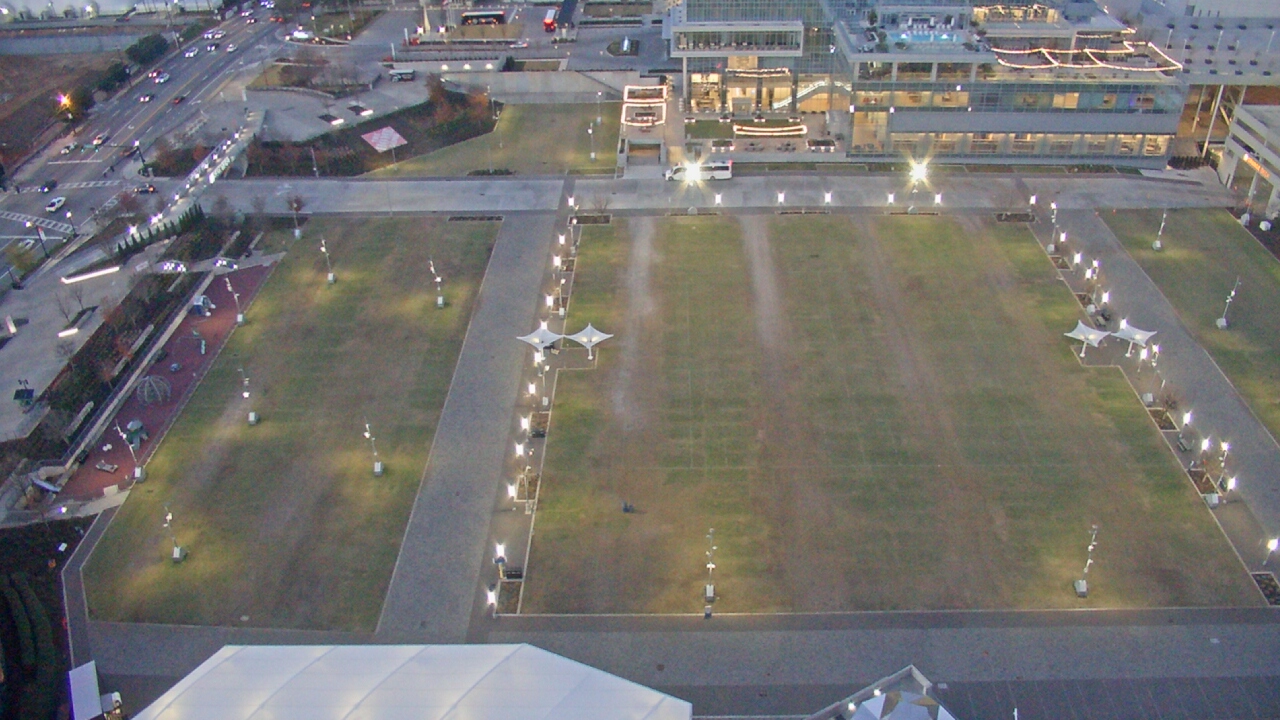 Thumbnail for current weather camera view from Mercedes Benz Stadium in Atlanta, Georgia