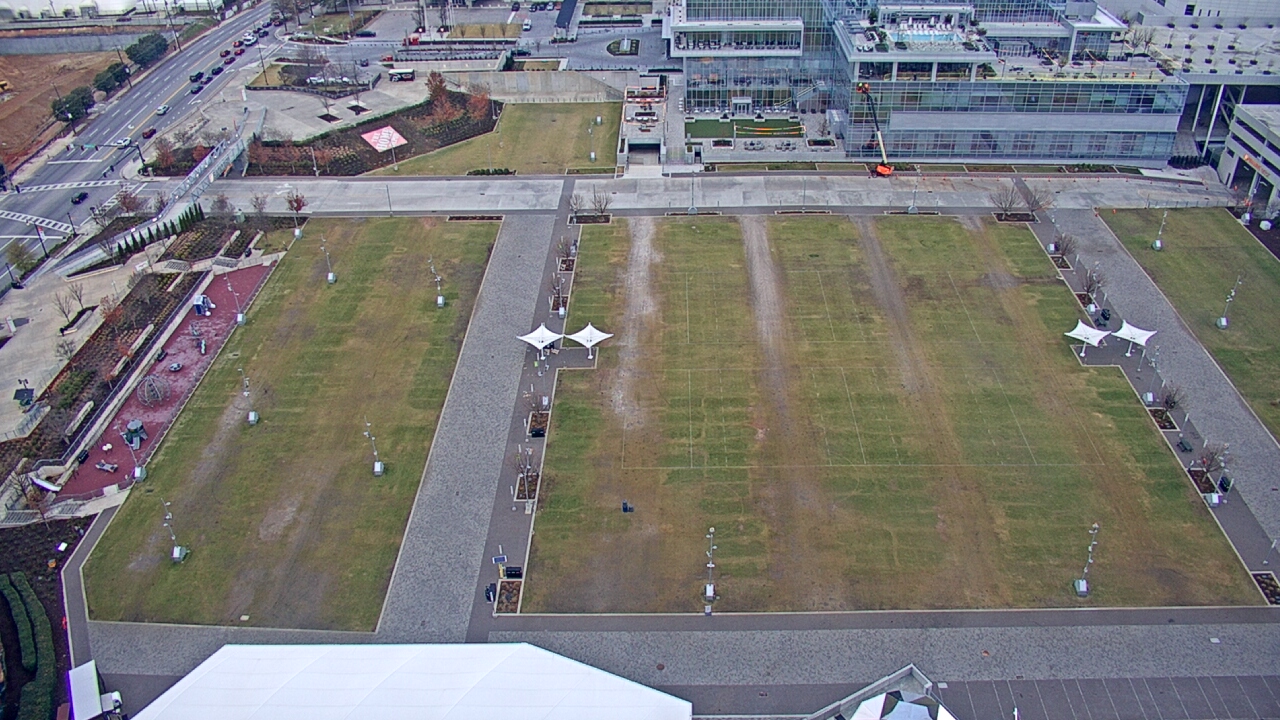 Thumbnail for current weather camera view from Mercedes Benz Stadium in Atlanta, Georgia