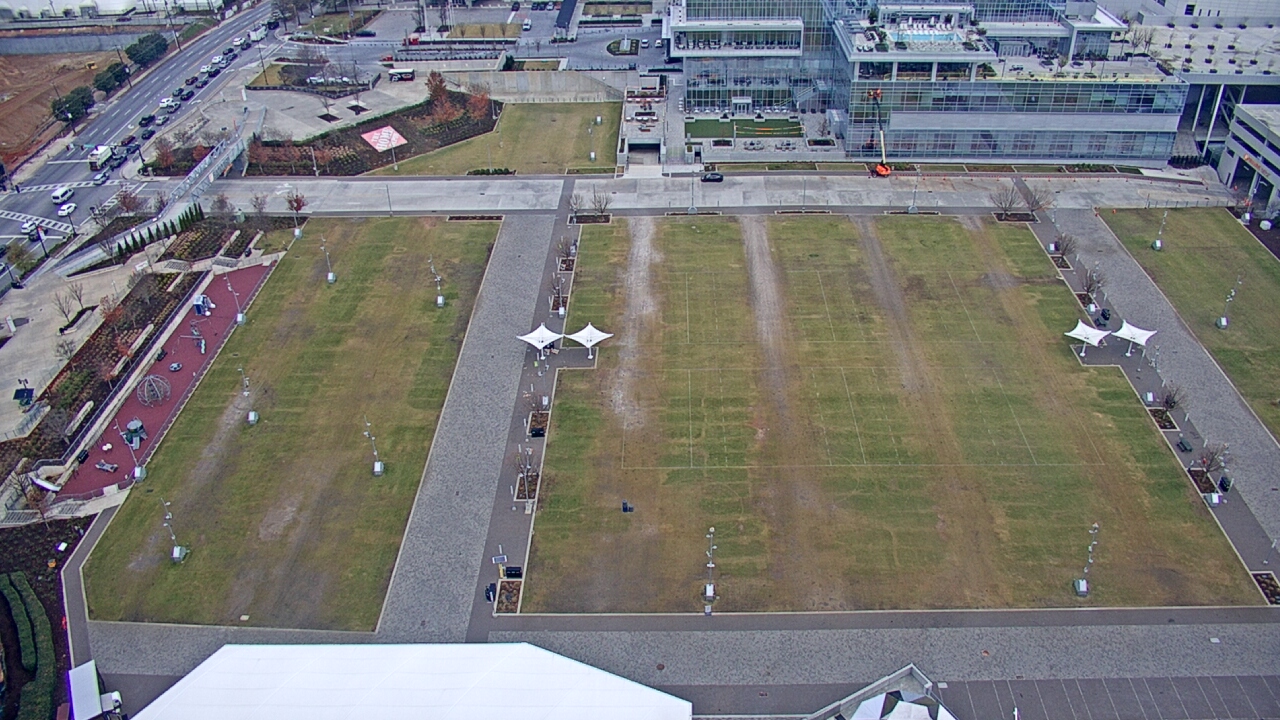 Thumbnail for current weather camera view from Mercedes Benz Stadium in Atlanta, Georgia