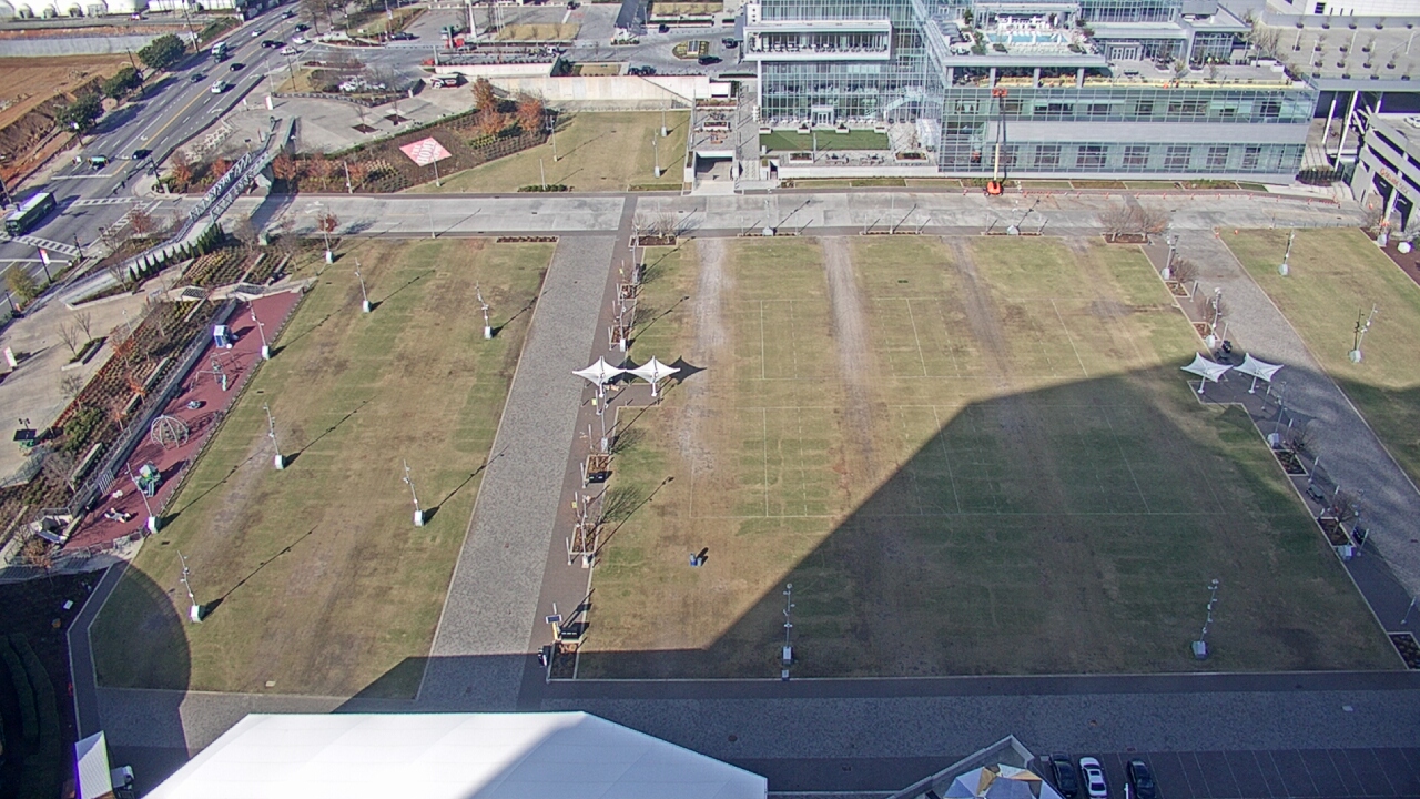 Thumbnail for current weather camera view from Mercedes Benz Stadium in Atlanta, Georgia