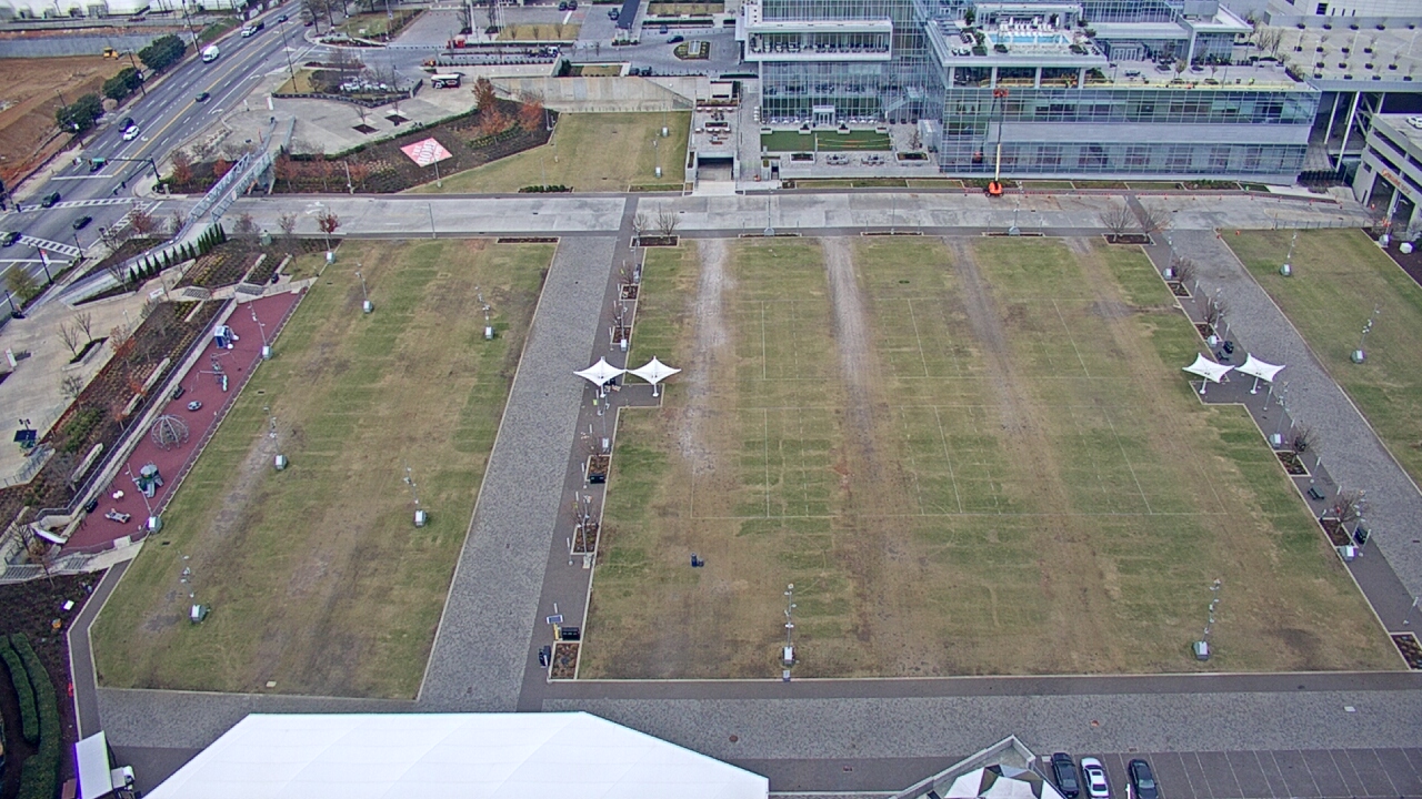 Thumbnail for current weather camera view from Mercedes Benz Stadium in Atlanta, Georgia