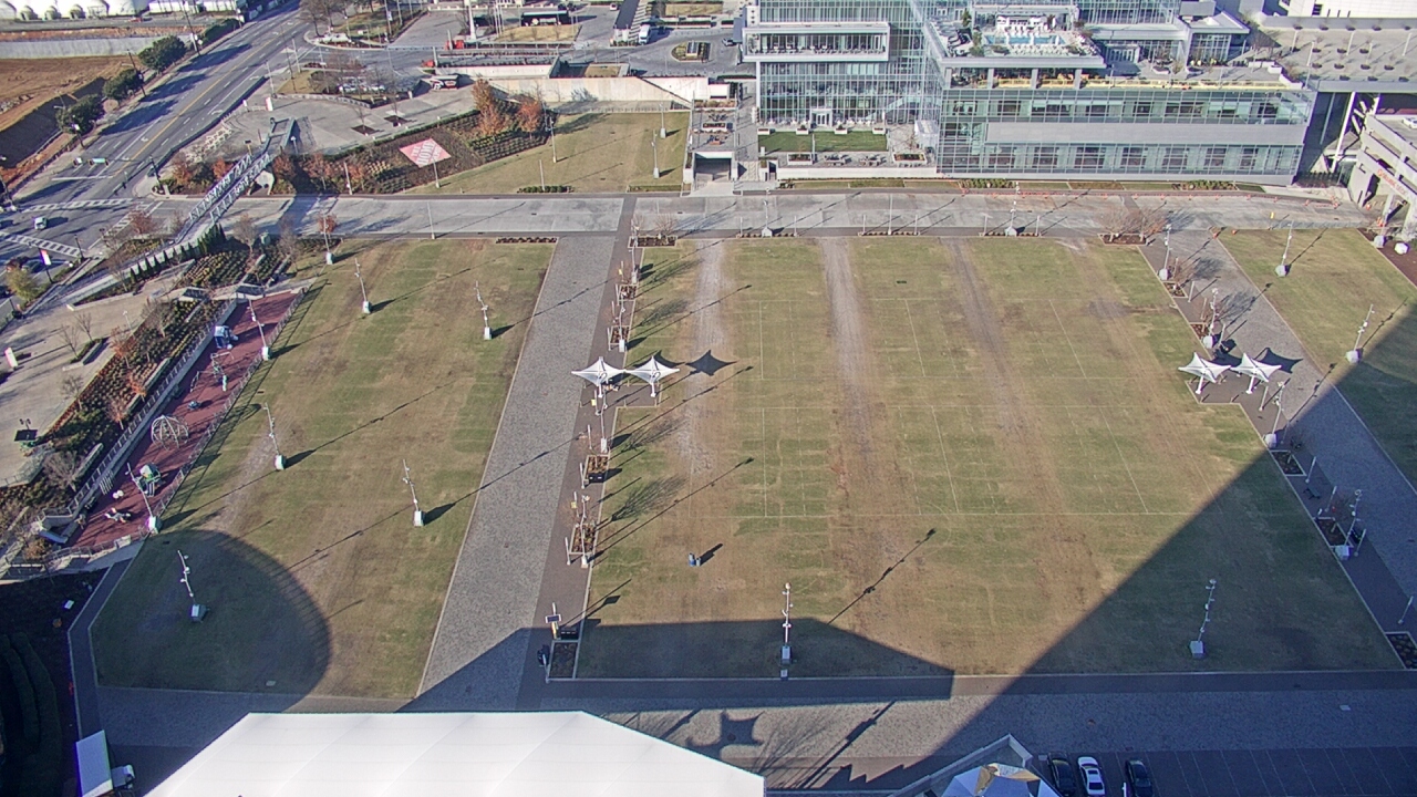 Thumbnail for current weather camera view from Mercedes Benz Stadium in Atlanta, Georgia