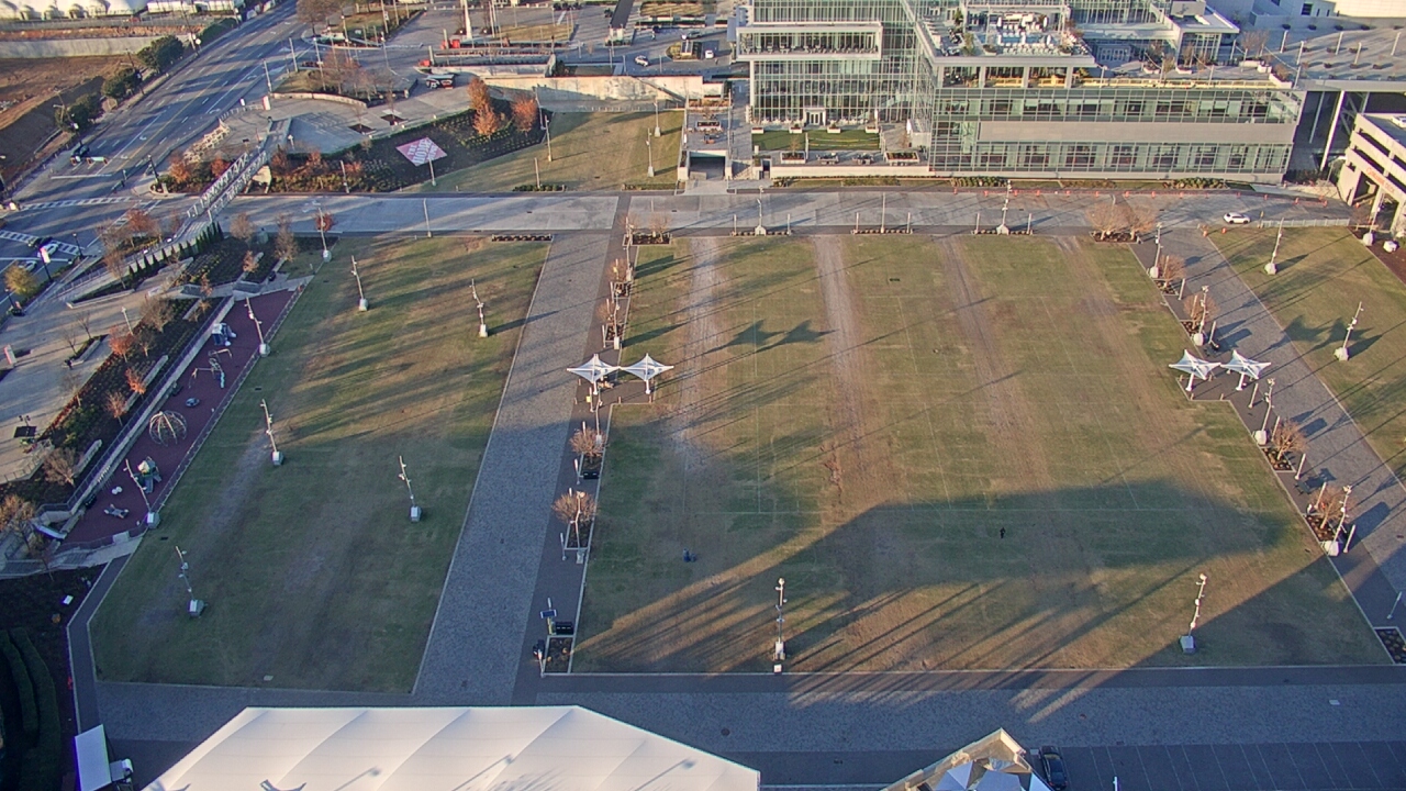 Thumbnail for current weather camera view from Mercedes Benz Stadium in Atlanta, Georgia