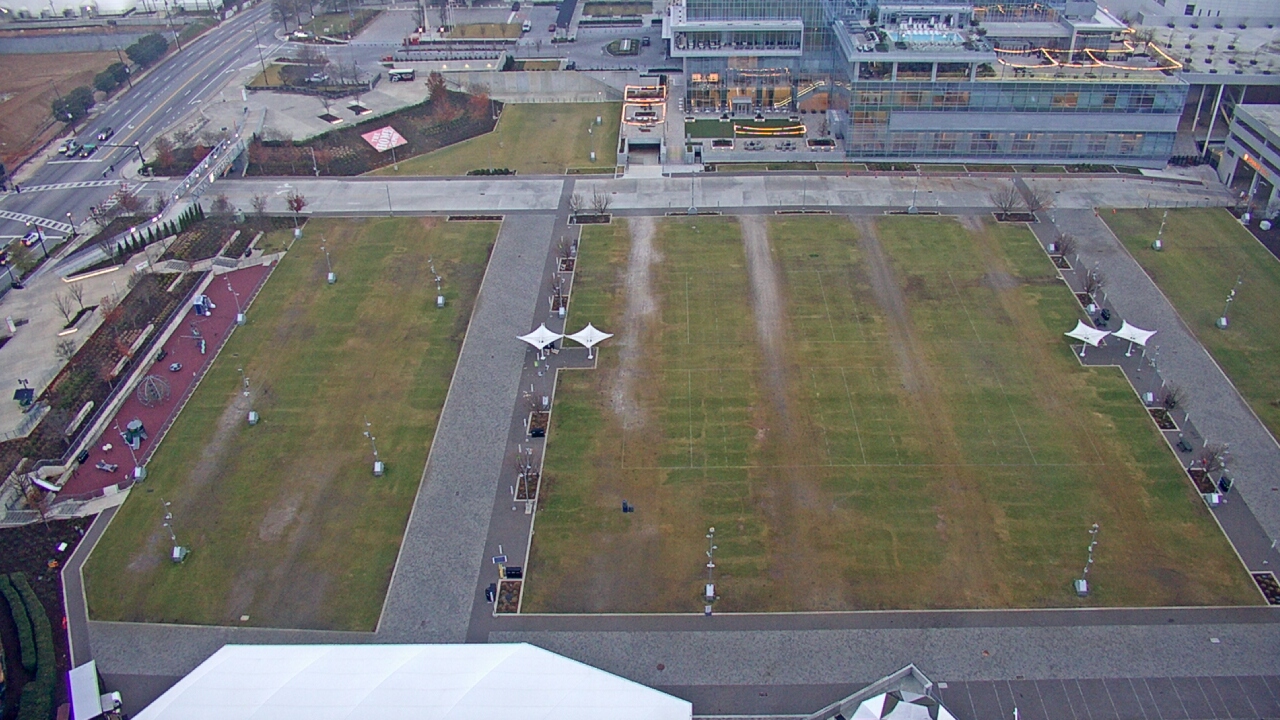 Thumbnail for current weather camera view from Mercedes Benz Stadium in Atlanta, Georgia