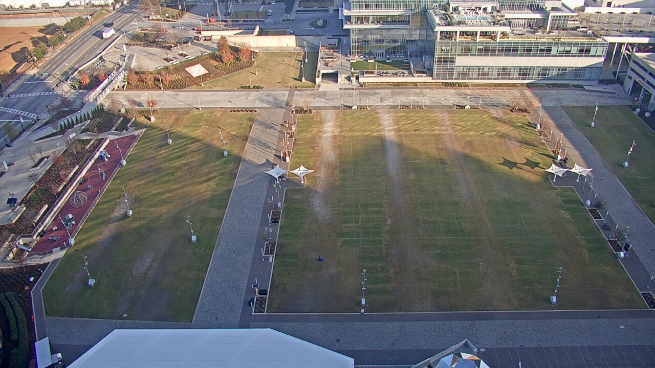 Thumbnail for current weather camera view from Mercedes Benz Stadium in Atlanta, Georgia