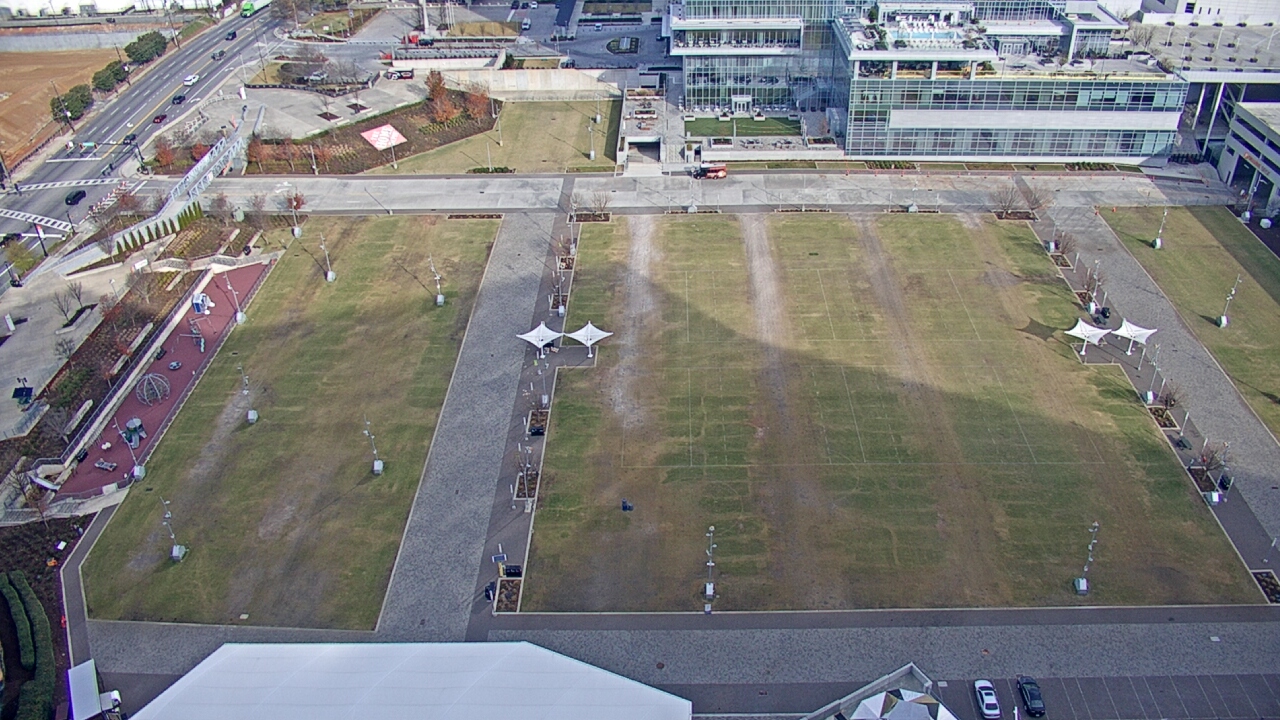 Thumbnail for current weather camera view from Mercedes Benz Stadium in Atlanta, Georgia