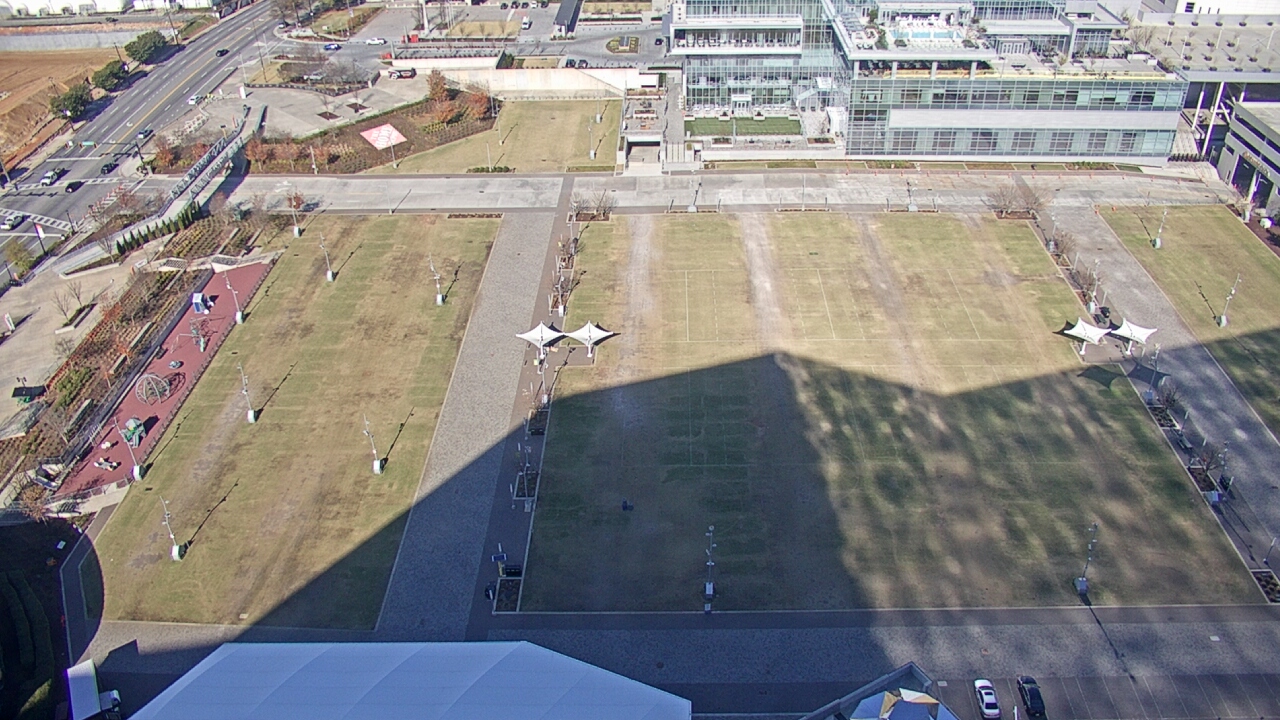 Thumbnail for current weather camera view from Mercedes Benz Stadium in Atlanta, Georgia