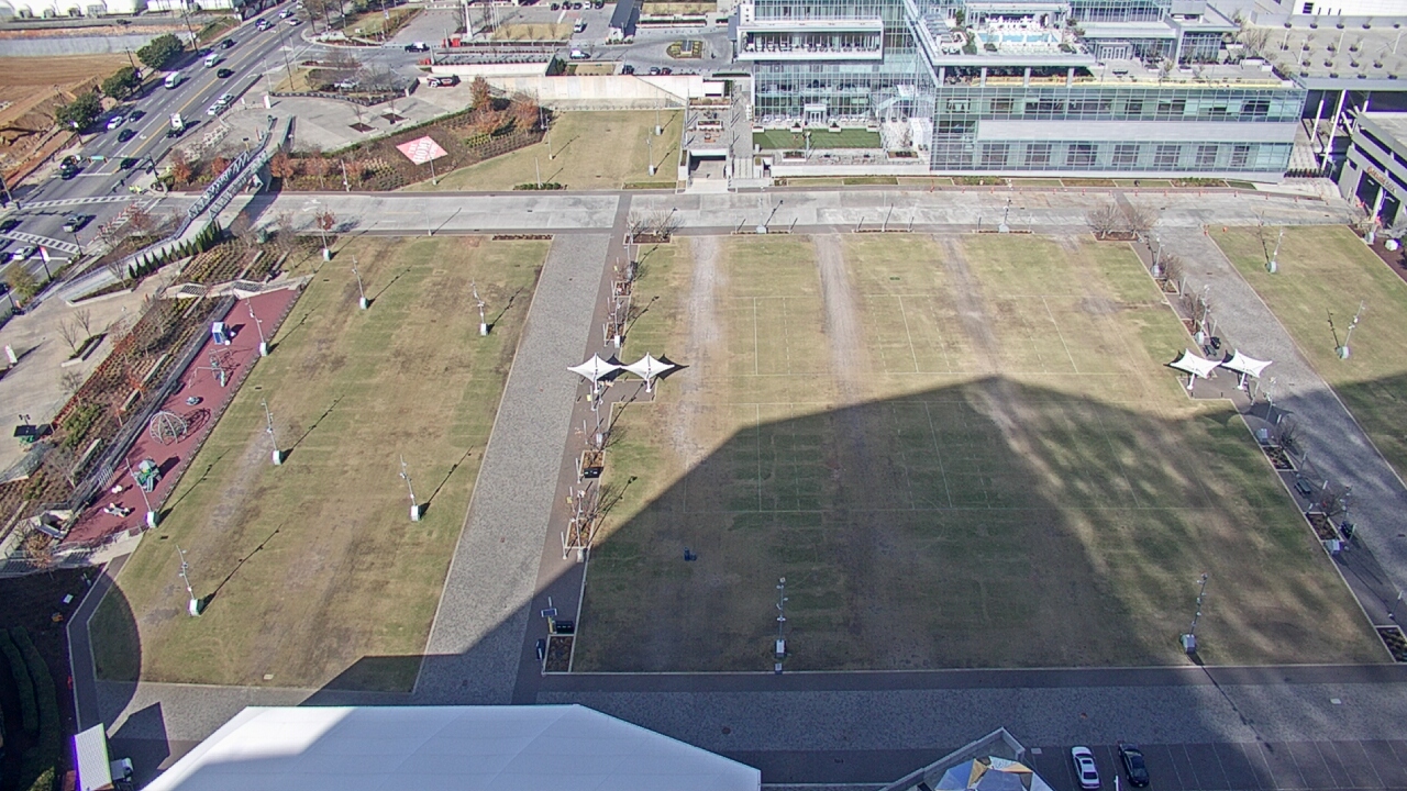 Thumbnail for current weather camera view from Mercedes Benz Stadium in Atlanta, Georgia