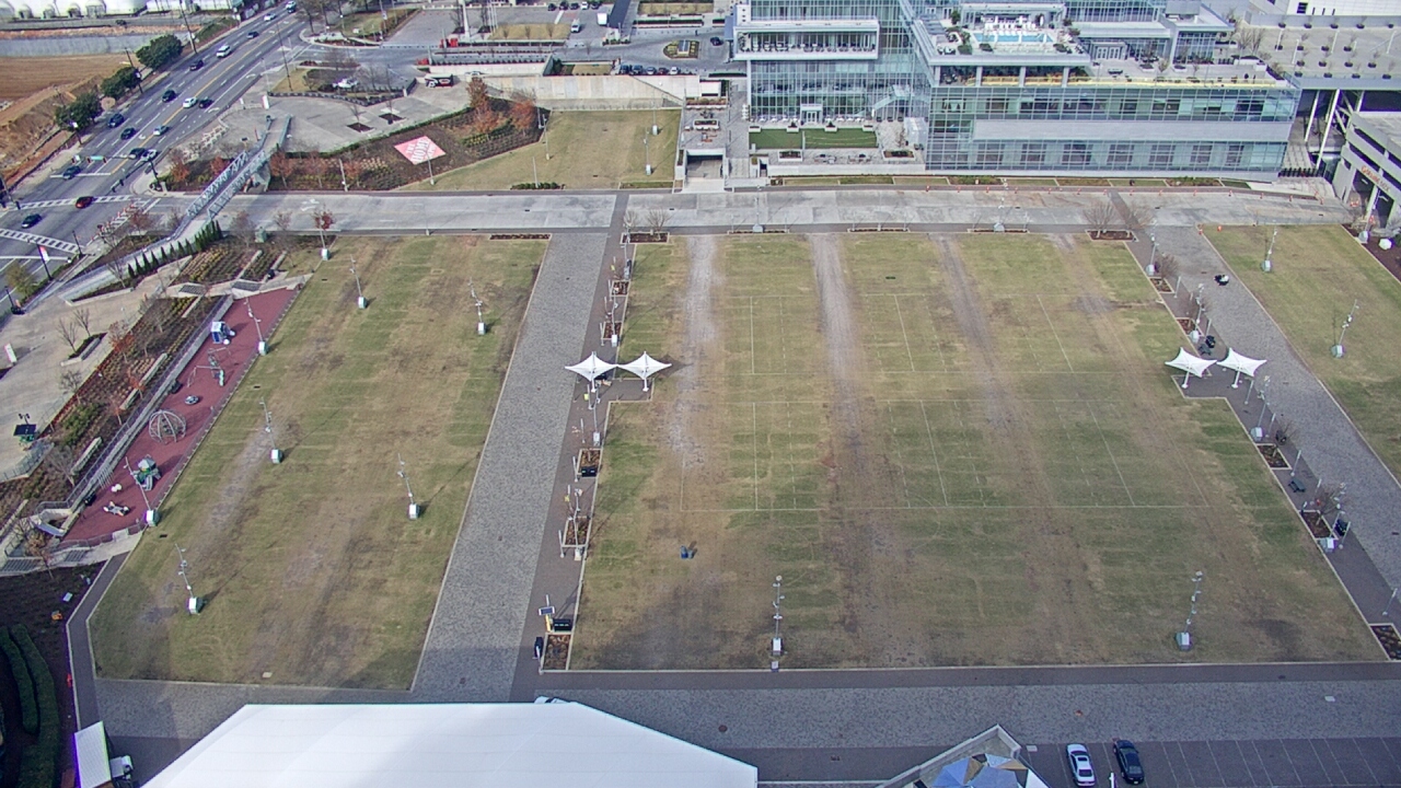 Thumbnail for current weather camera view from Mercedes Benz Stadium in Atlanta, Georgia