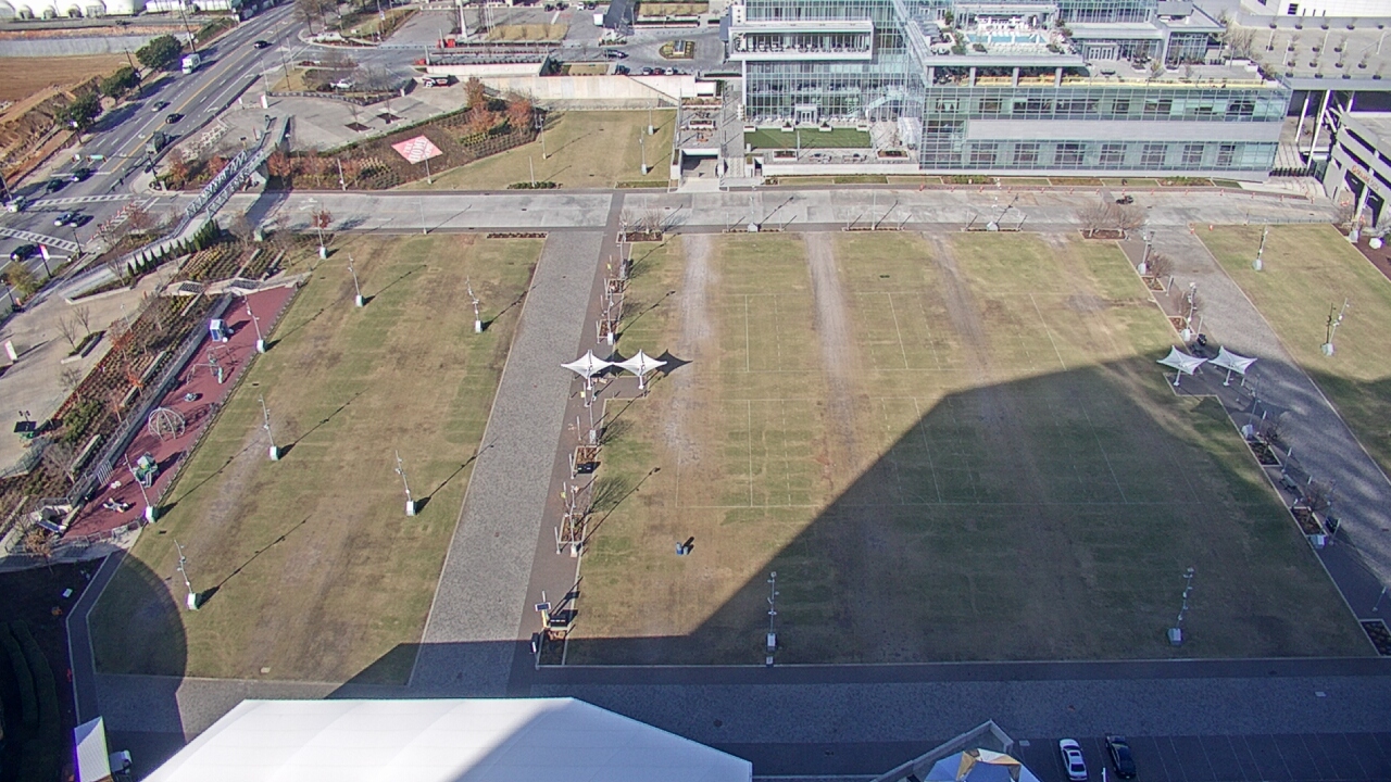 Thumbnail for current weather camera view from Mercedes Benz Stadium in Atlanta, Georgia