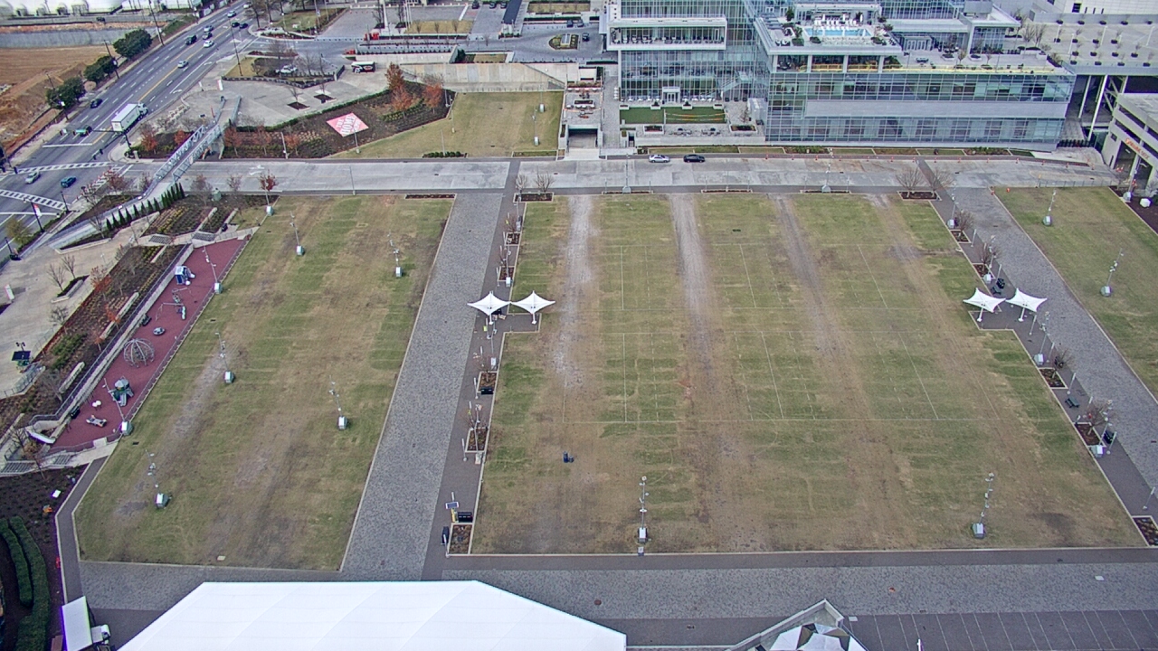Thumbnail for current weather camera view from Mercedes Benz Stadium in Atlanta, Georgia