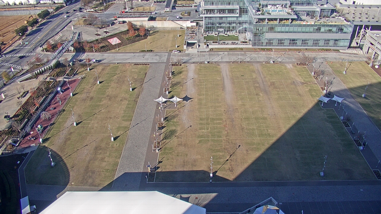 Thumbnail for current weather camera view from Mercedes Benz Stadium in Atlanta, Georgia