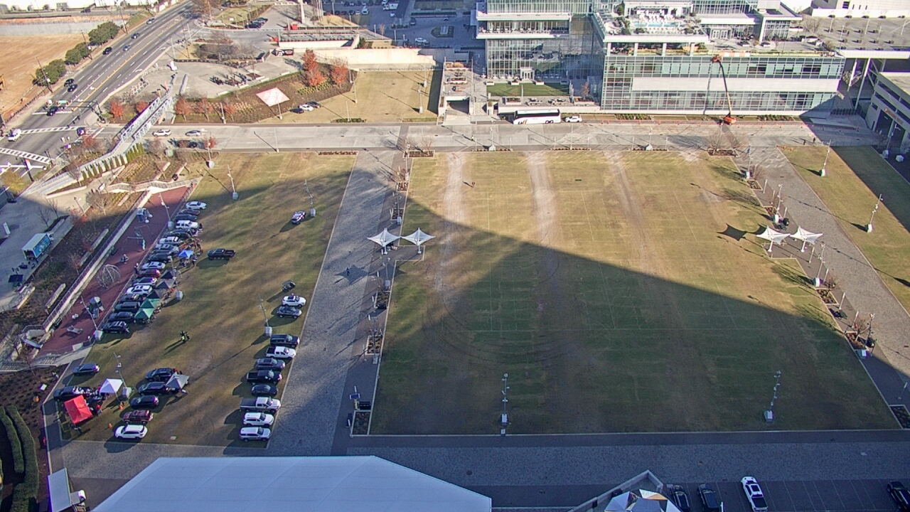 Thumbnail for current weather camera view from Mercedes Benz Stadium in Atlanta, Georgia