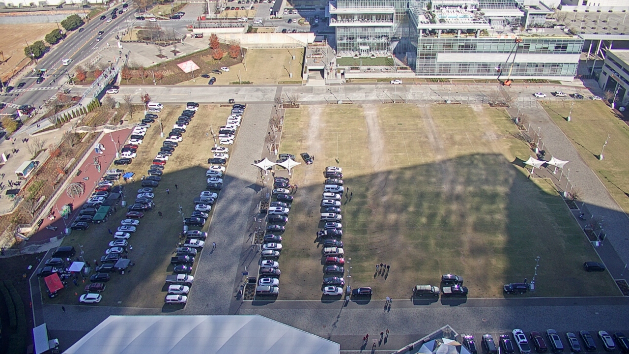 Thumbnail for current weather camera view from Mercedes Benz Stadium in Atlanta, Georgia