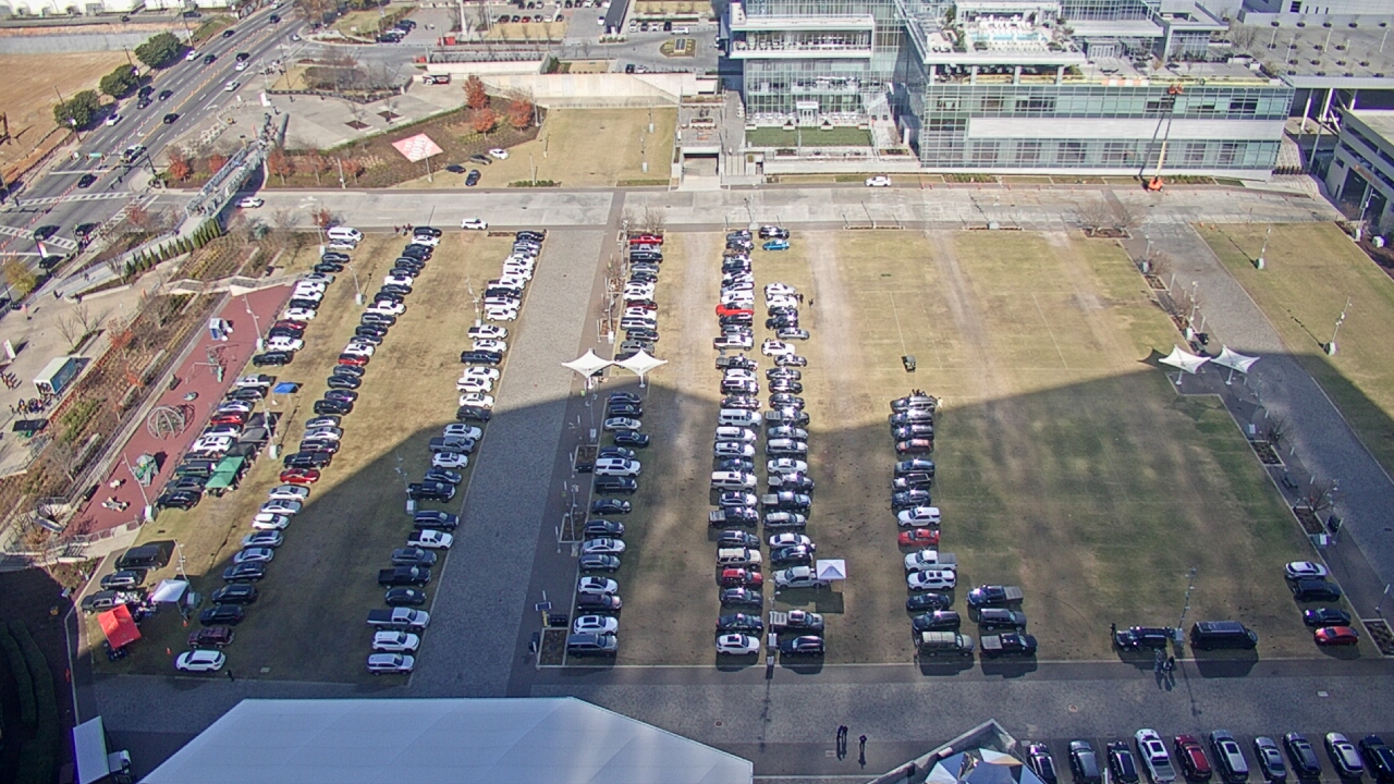Thumbnail for current weather camera view from Mercedes Benz Stadium in Atlanta, Georgia