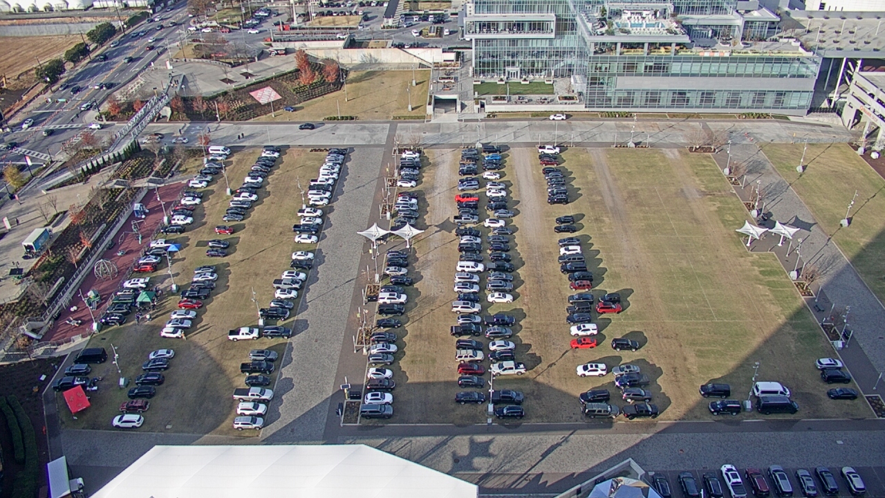 Thumbnail for current weather camera view from Mercedes Benz Stadium in Atlanta, Georgia