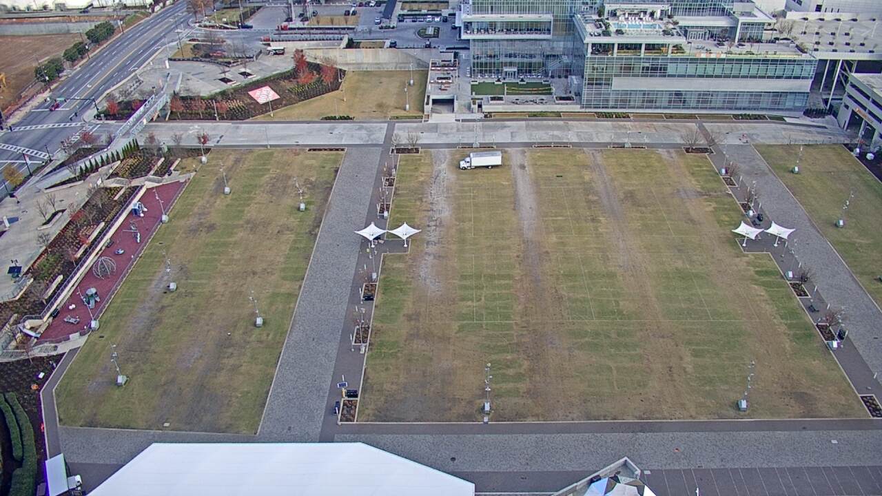 Thumbnail for current weather camera view from Mercedes Benz Stadium in Atlanta, Georgia