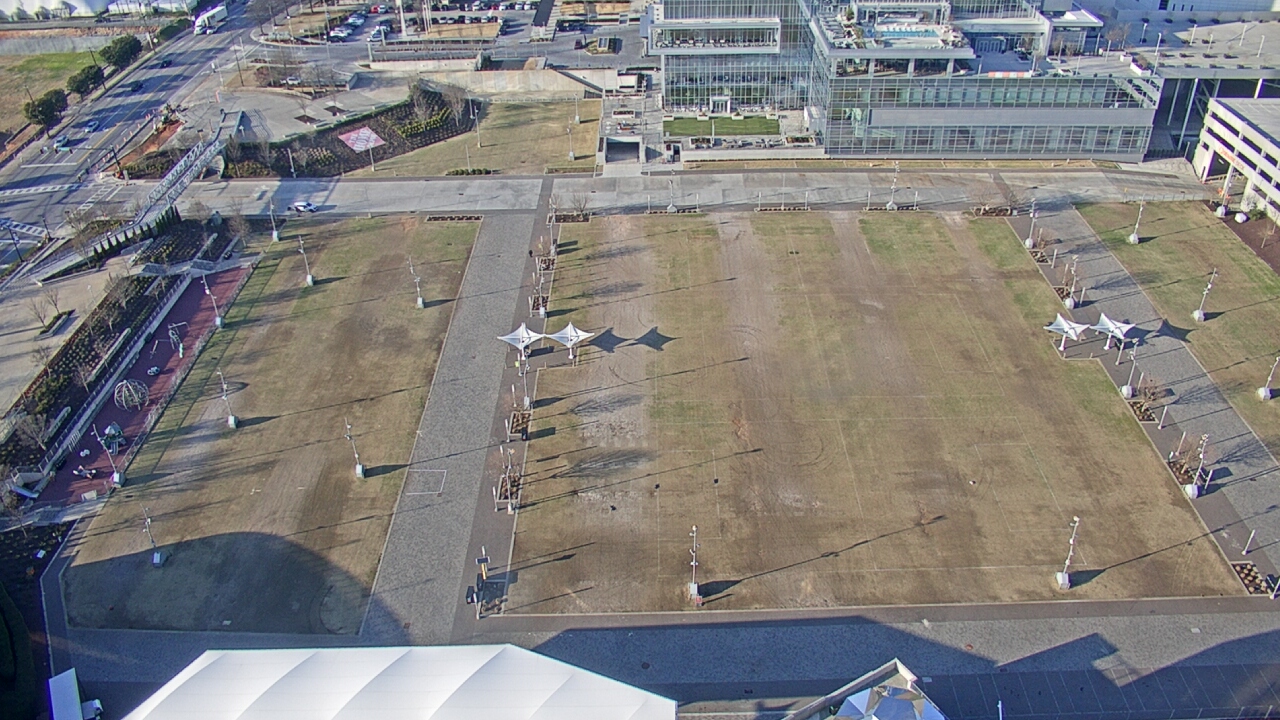 Thumbnail for current weather camera view from Mercedes Benz Stadium in Atlanta, Georgia