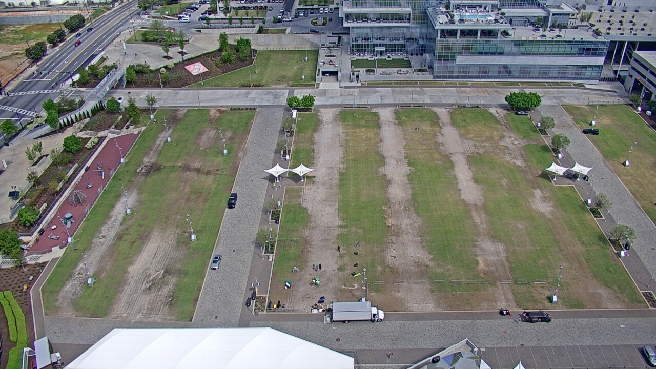 Thumbnail for current weather camera view from Mercedes Benz Stadium in Atlanta, Georgia