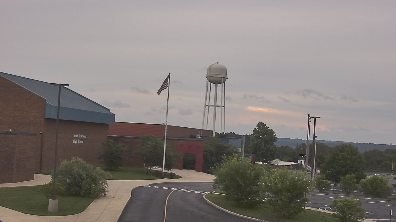 Thumbnail for current weather camera view from South Dearborn Cmty Sch Dist in Aurora, Indiana