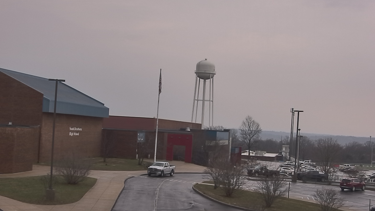 Thumbnail for current weather camera view from South Dearborn Cmty Sch Dist in Aurora, Indiana