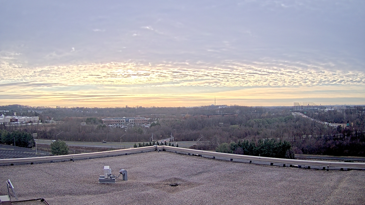 Thumbnail for current weather camera view from EarthNetworks Headquarters in Germantown, Maryland