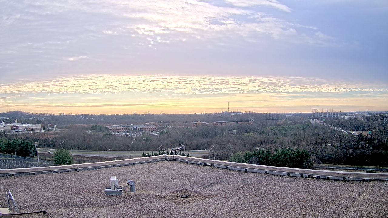 Thumbnail for current weather camera view from EarthNetworks Headquarters in Germantown, Maryland