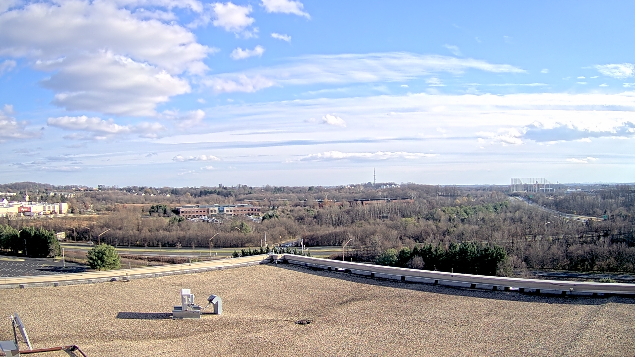 Thumbnail for current weather camera view from EarthNetworks Headquarters in Germantown, Maryland