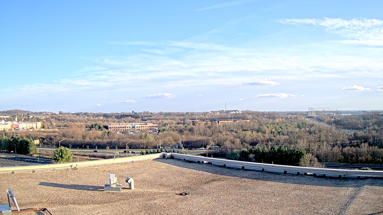 Thumbnail for current weather camera view from EarthNetworks Headquarters in Germantown, Maryland