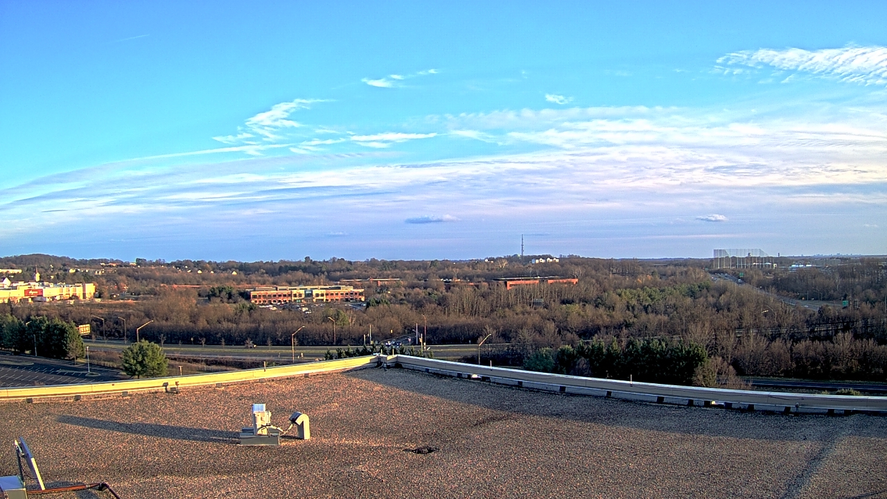 Thumbnail for current weather camera view from EarthNetworks Headquarters in Germantown, Maryland