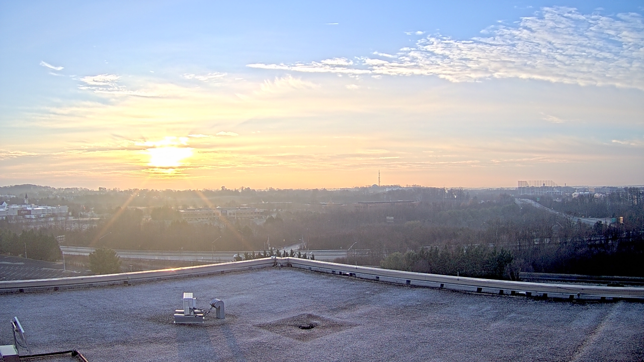 Thumbnail for current weather camera view from EarthNetworks Headquarters in Germantown, Maryland