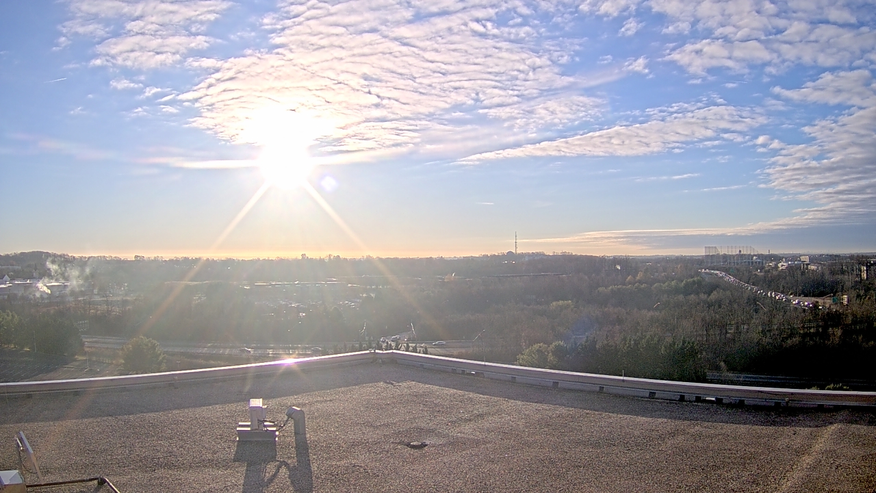 Thumbnail for current weather camera view from EarthNetworks Headquarters in Germantown, Maryland