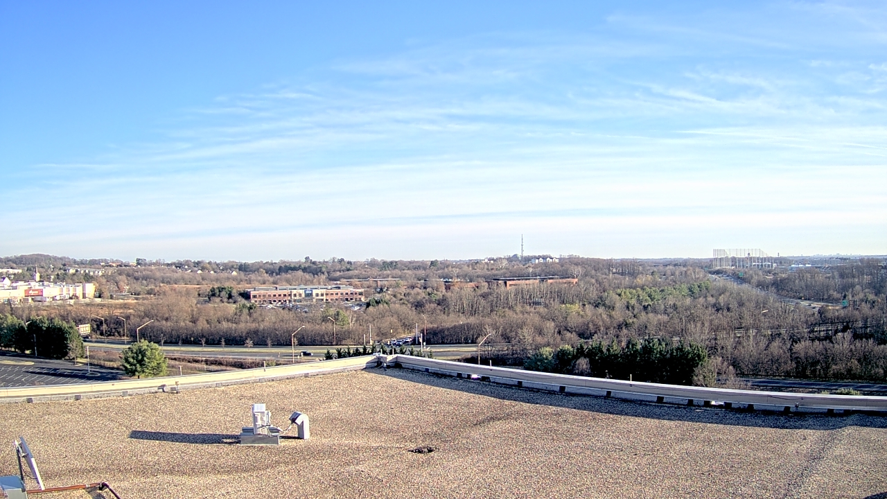 Thumbnail for current weather camera view from EarthNetworks Headquarters in Germantown, Maryland