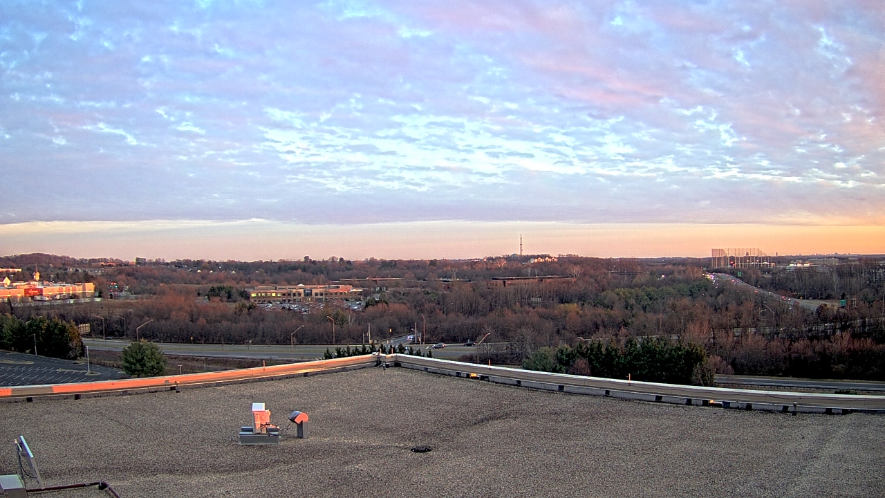 Thumbnail for current weather camera view from EarthNetworks Headquarters in Germantown, Maryland