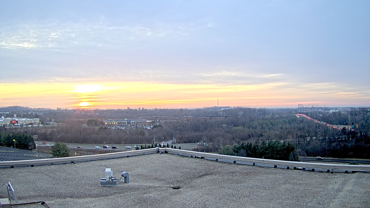 Thumbnail for current weather camera view from EarthNetworks Headquarters in Germantown, Maryland