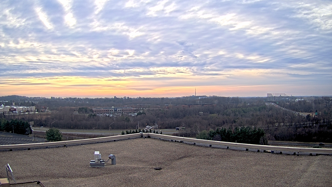 Thumbnail for current weather camera view from EarthNetworks Headquarters in Germantown, Maryland