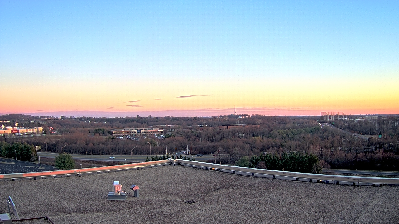 Thumbnail for current weather camera view from EarthNetworks Headquarters in Germantown, Maryland