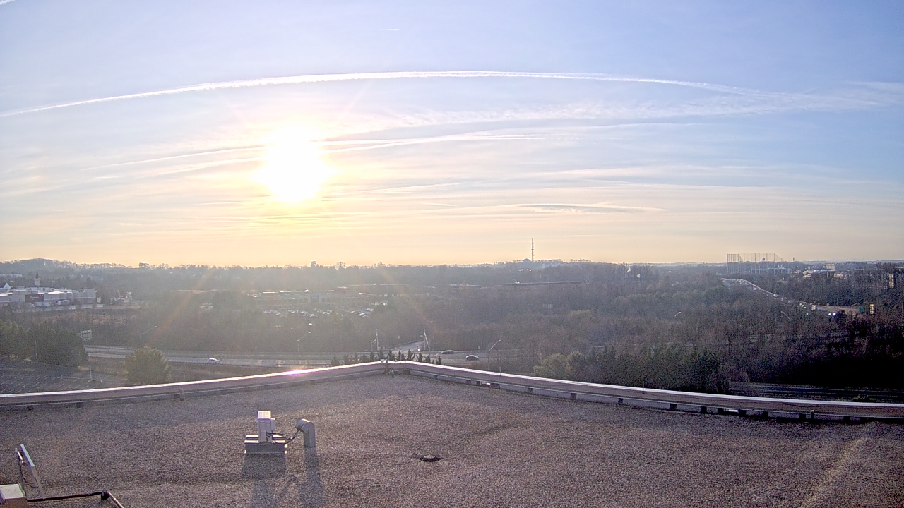 Thumbnail for current weather camera view from EarthNetworks Headquarters in Germantown, Maryland