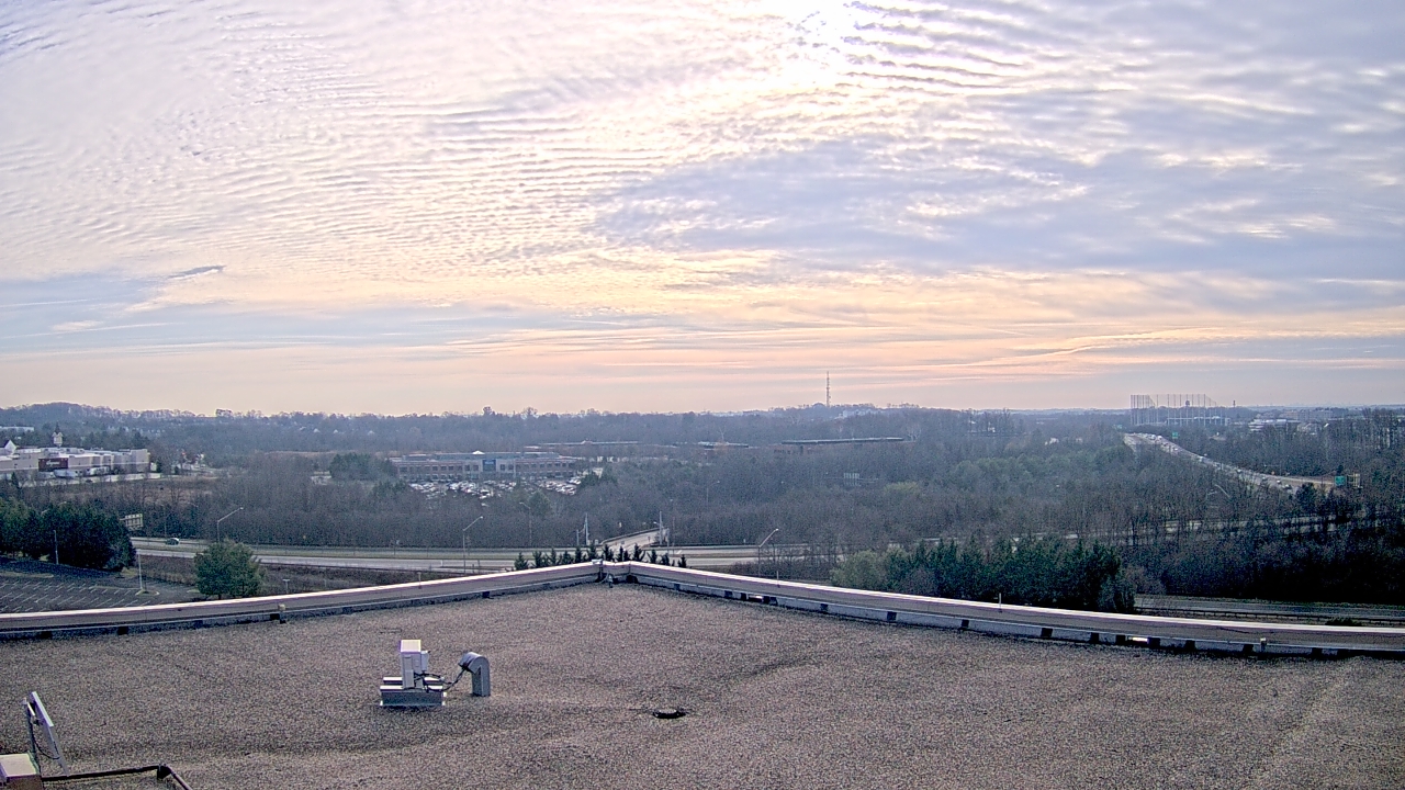 Thumbnail for current weather camera view from EarthNetworks Headquarters in Germantown, Maryland
