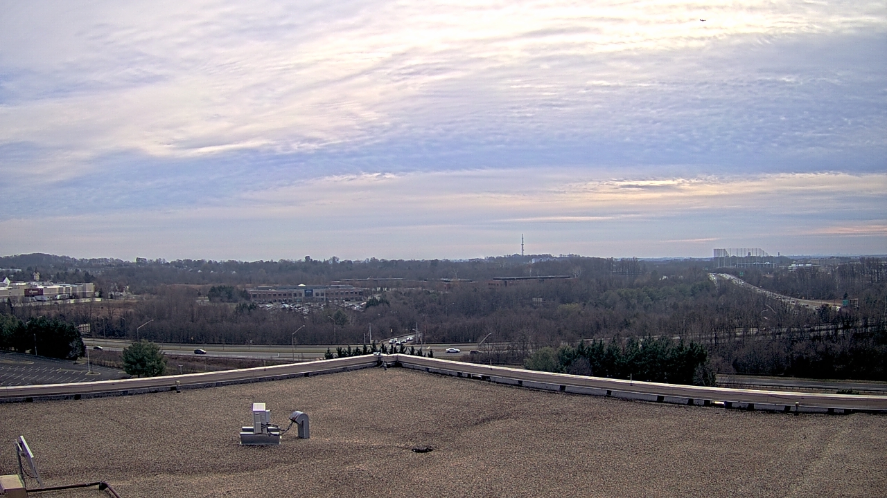 Thumbnail for current weather camera view from EarthNetworks Headquarters in Germantown, Maryland