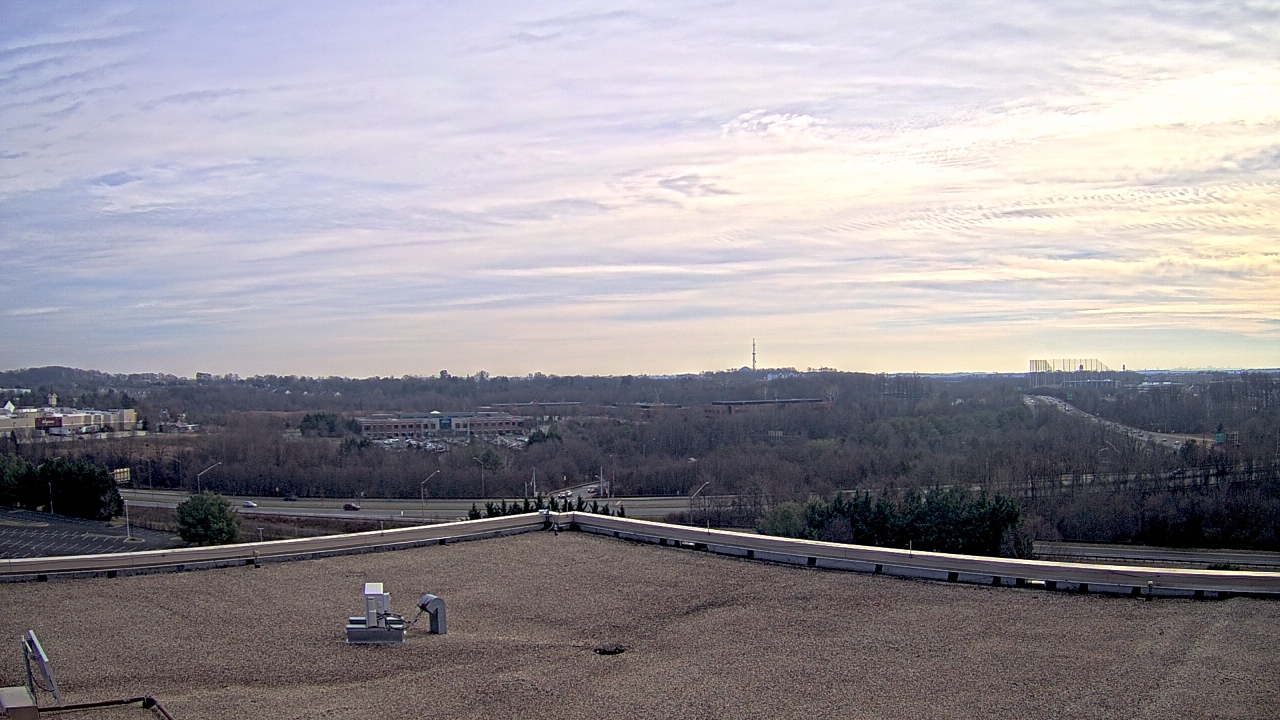 Thumbnail for current weather camera view from EarthNetworks Headquarters in Germantown, Maryland