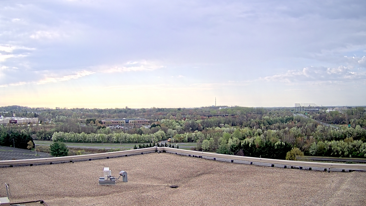 Thumbnail for current weather camera view from AEM Earth Networks Headquarters in Germantown, Maryland