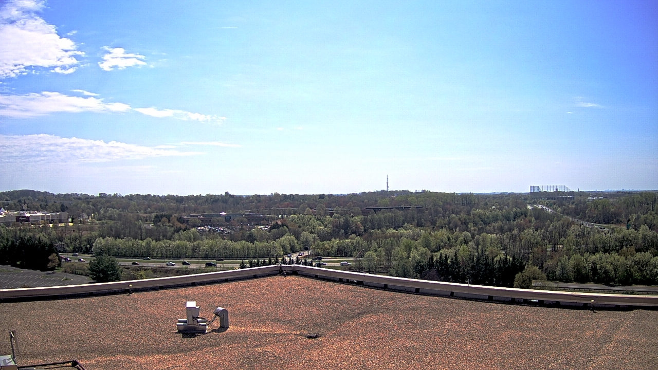 Thumbnail for current weather camera view from AEM Earth Networks Headquarters in Germantown, Maryland