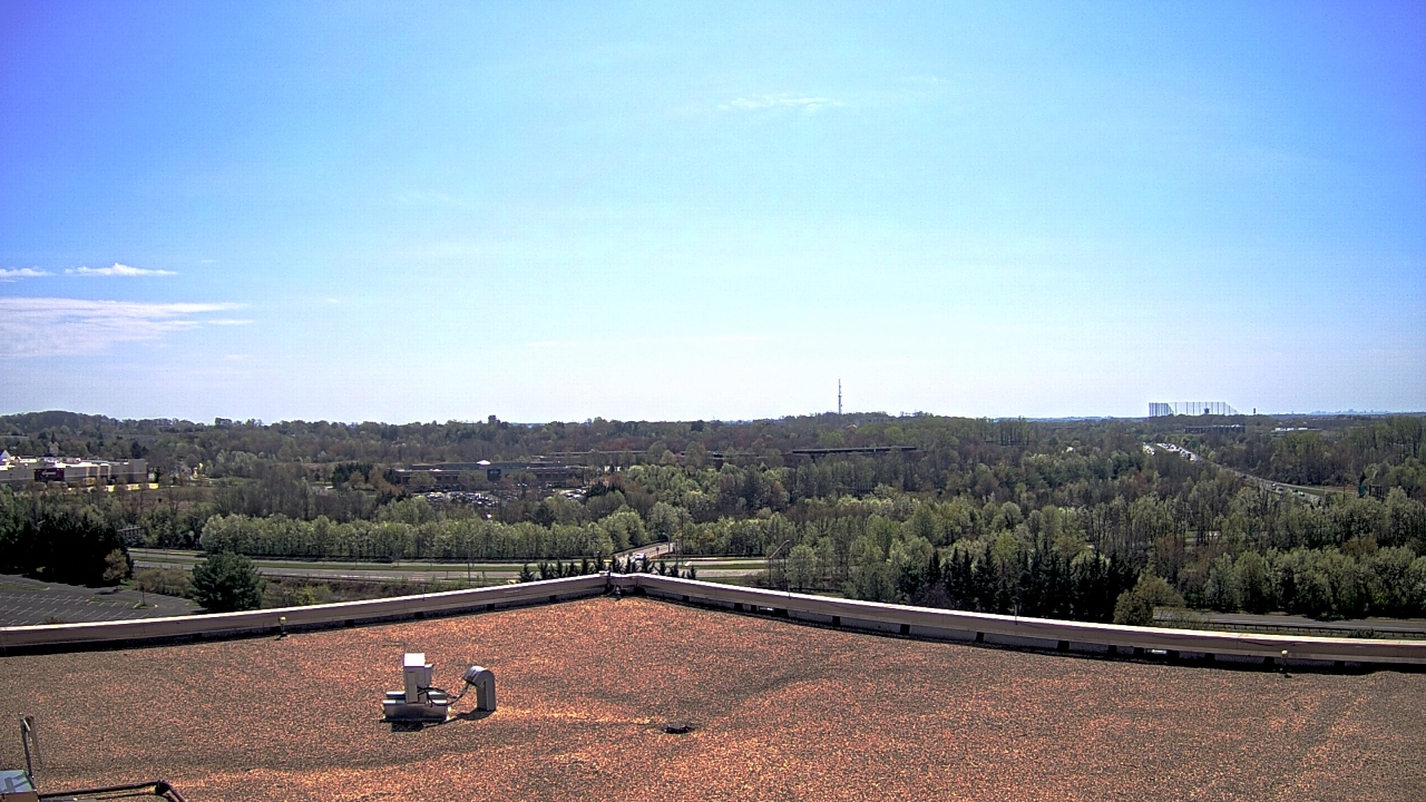 Thumbnail for current weather camera view from AEM Earth Networks Headquarters in Germantown, Maryland
