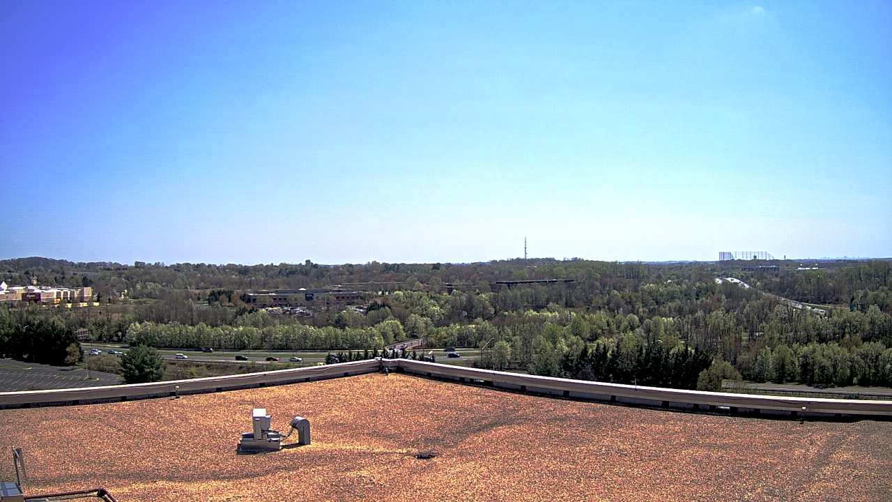 Thumbnail for current weather camera view from AEM Earth Networks Headquarters in Germantown, Maryland