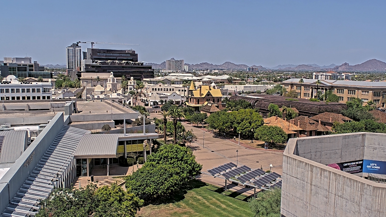 Thumbnail for current weather camera view from Arizona Science Center in Phoenix, Arizona
