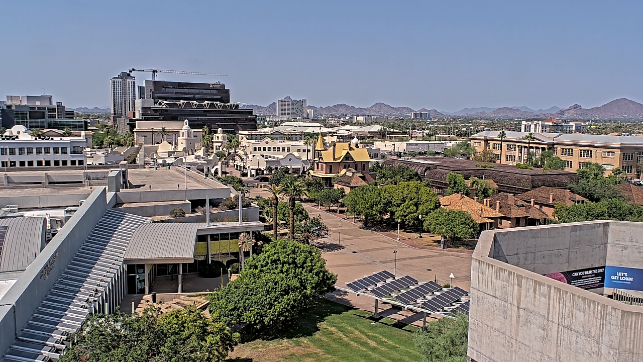 Thumbnail for current weather camera view from Arizona Science Center in Phoenix, Arizona