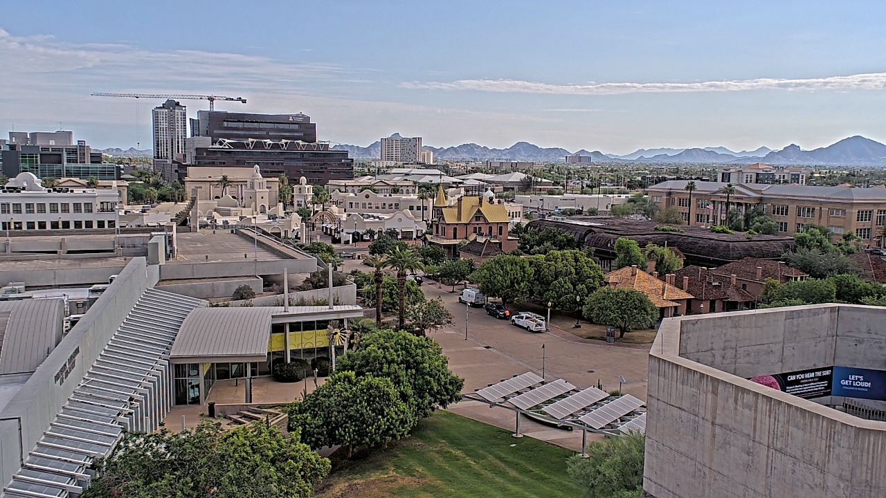 Thumbnail for current weather camera view from Arizona Science Center in Phoenix, Arizona